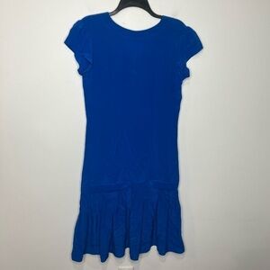 Vintage Maggy London by Jeannene Booher 100% silk dress drop waist size S/M‎